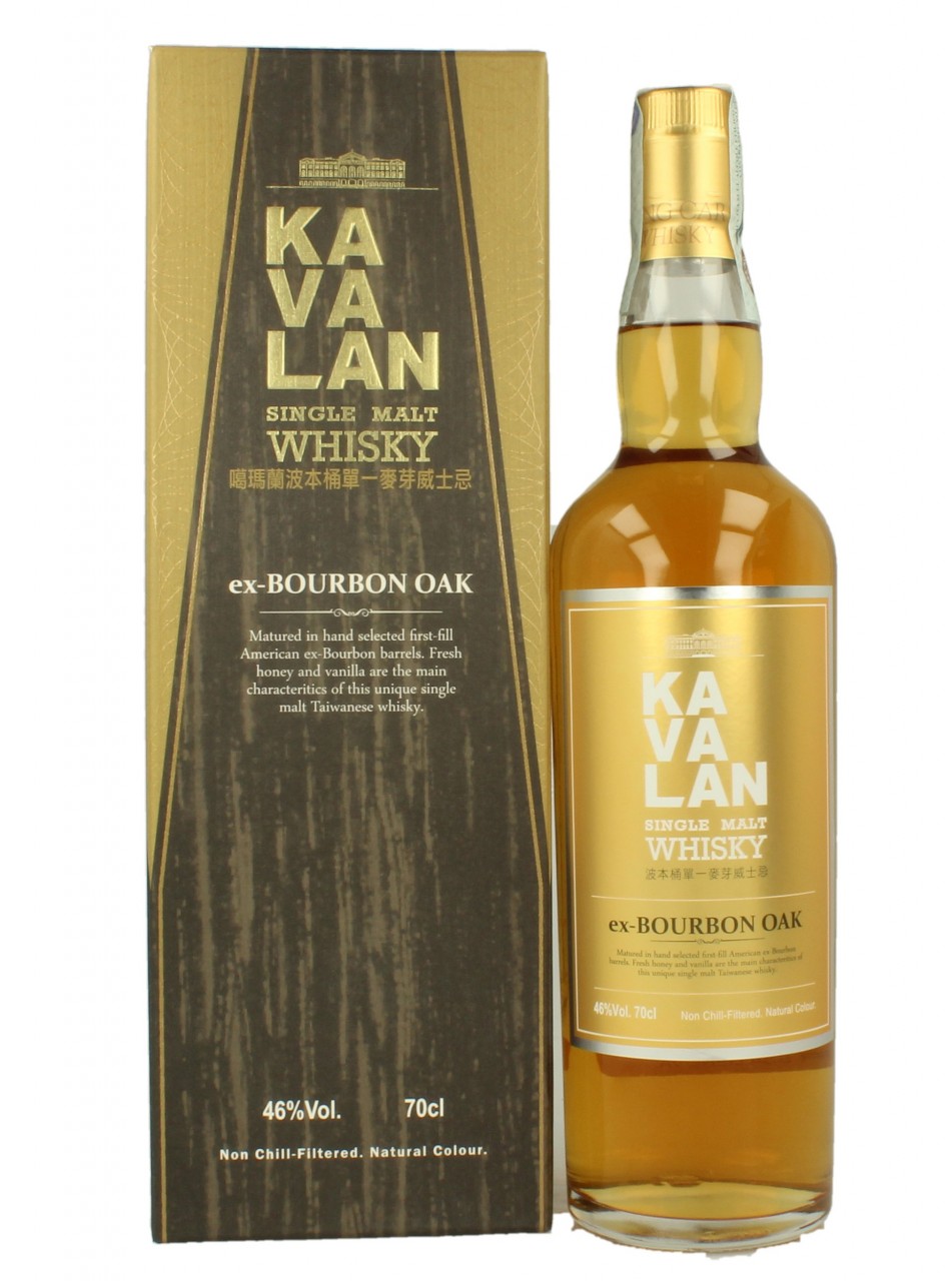 Kavalan Single Malt Ex-bourbon Oak 46% (Tajwan)