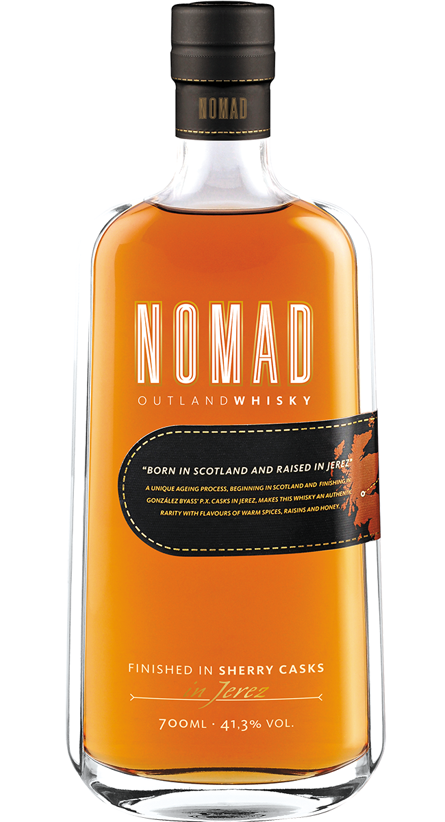 Nomad Outlander Whisky Sherry Cask 41.3%( Hiszpania)